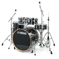 Yamaha SBP2F5 RB HW780 Stage Custom Birch Batería Acústica con Herrajes Raven Black 3