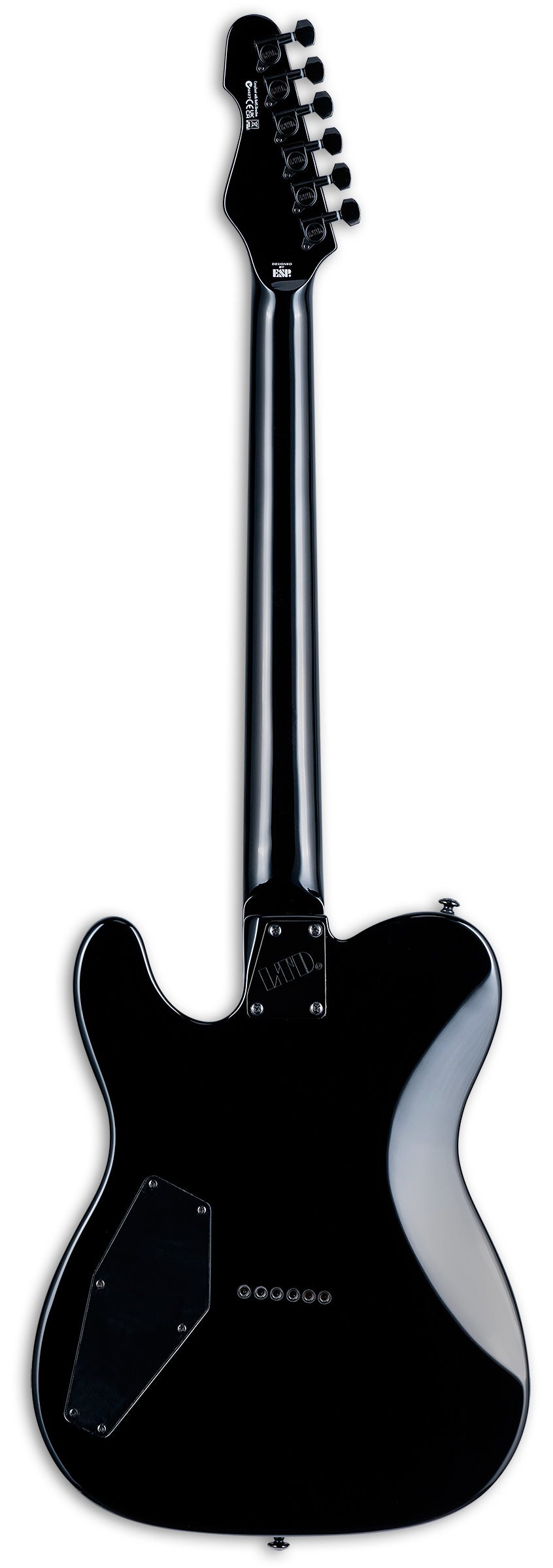 ESP LTD TE201 BLK Guitarra Eléctrica Negra 3