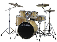 Yamaha SBP2F5 NW HW780 Stage Custom Birch Batería Acústica con Herrajes Natural 1