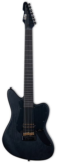 ESP LTD AW-XJ7 B EV BOGS Alex Wade Baritone Evertune Guitarra Eléctrica 7 Cuerdas Black Open Grain Satin 1