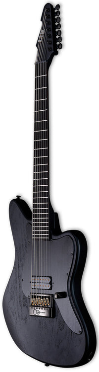 ESP LTD AW-XJ7 B EV BOGS Alex Wade Baritone Evertune Guitarra Eléctrica 7 Cuerdas Black Open Grain Satin 3