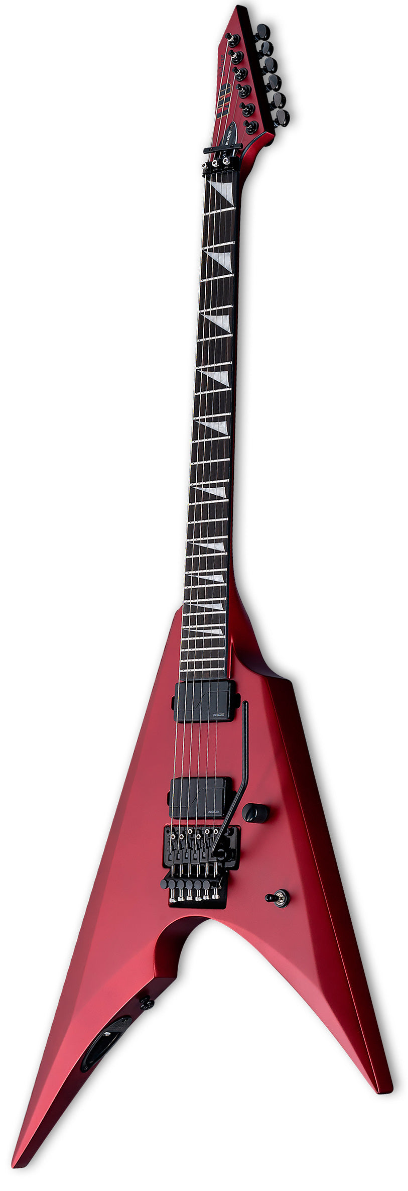 ESP LTD ARROW1000 CARS FISHMAN GUITARRA ELECTRICA CANDY APPLE RED SATIN