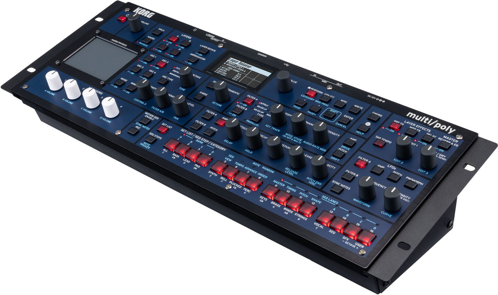 Korg Multi Poly Module Módulo Sintetizador Analógico 2