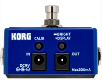 Korg Pitchblack X BL Pedal Afinador Cromático Azul 3