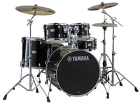 Yamaha SBP0F5 RB HW780 Stage Custom Birch Batería Acústica con Herrajes Raven Black 13