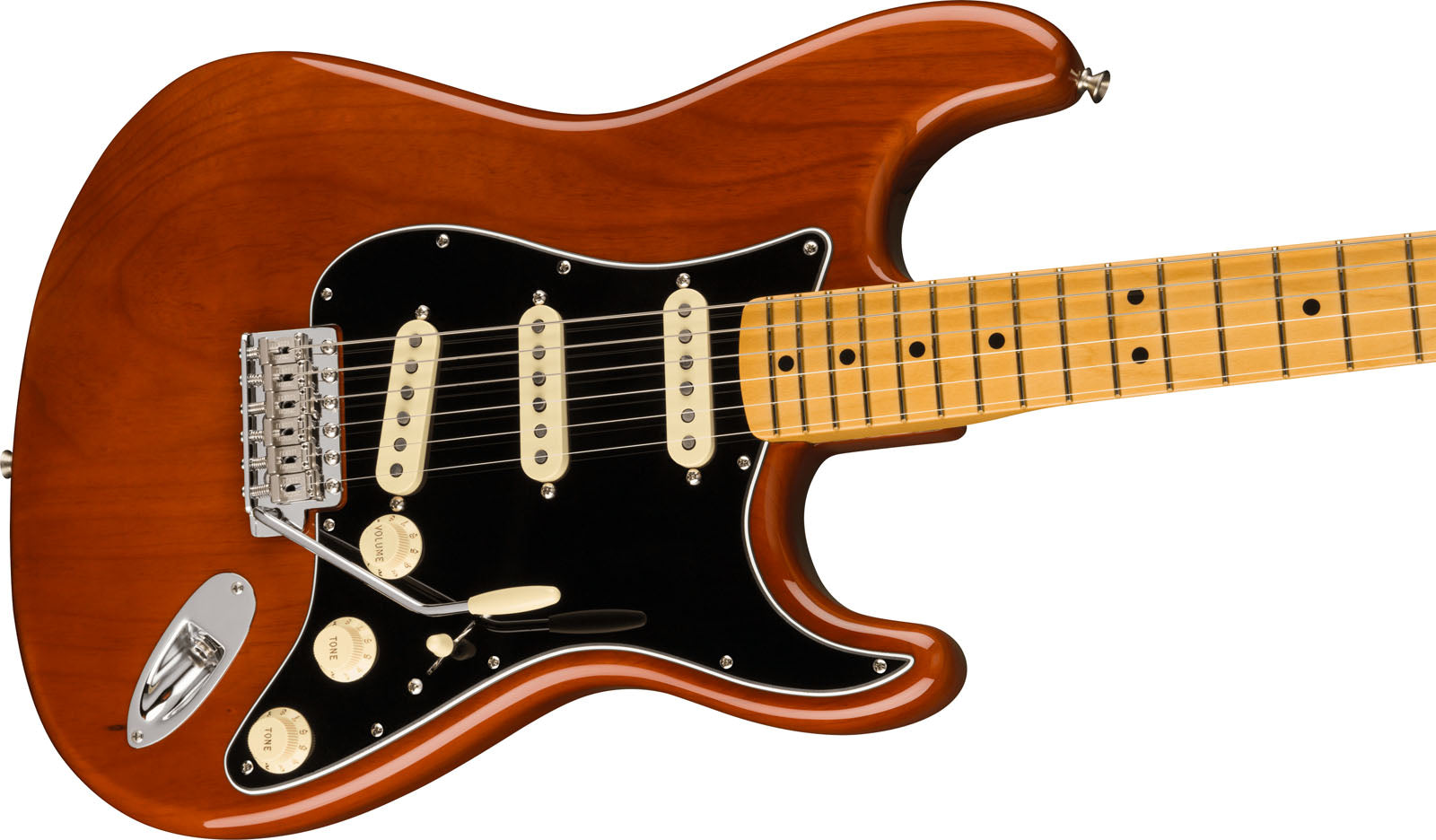 Fender American Vintage II 1973 Stratocaster MN Guitarra Eléctrica Mocha 3