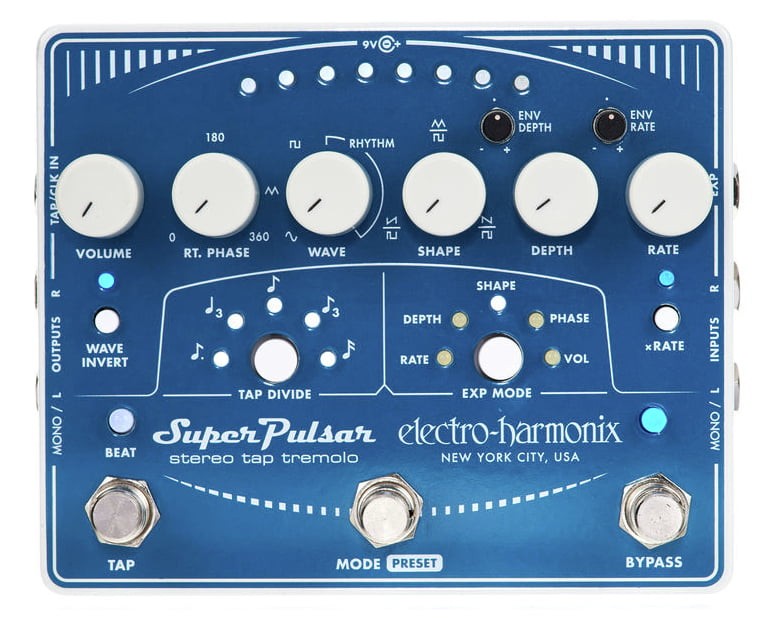 Electro Harmonix Super Pulsar Pedal Tremolo 1