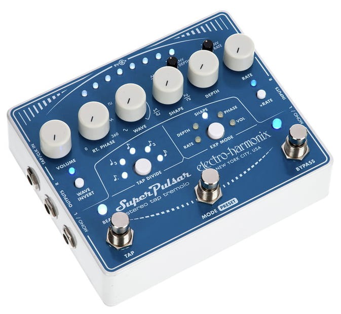 Electro Harmonix Super Pulsar Pedal Tremolo 2