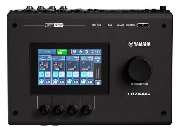 Yamaha URX44VB Interfaz de Audio USB C Negra 1
