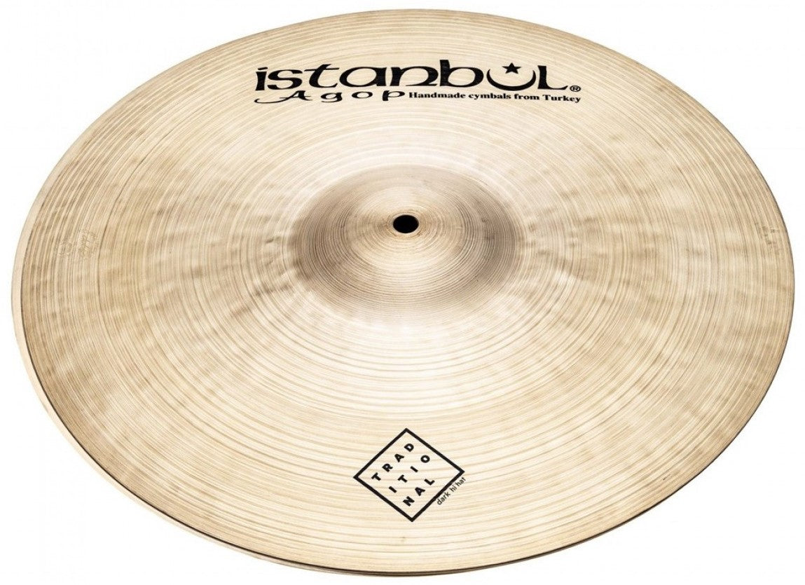 Istanbul Agop Traditional Dark Hi-Hat 17 Platos Batería 3