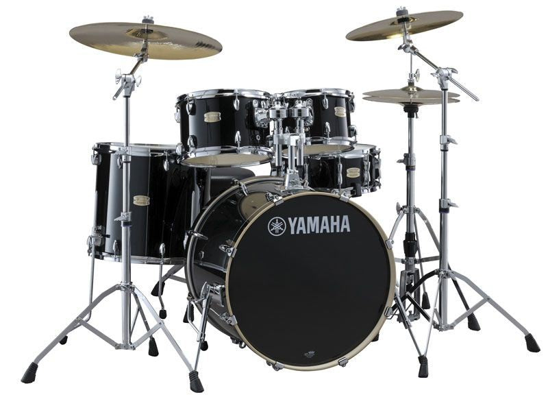 Yamaha SBP2F5 RB HW680W Stage Custom Birch Batería Acústica con Herrajes Raven Black 1