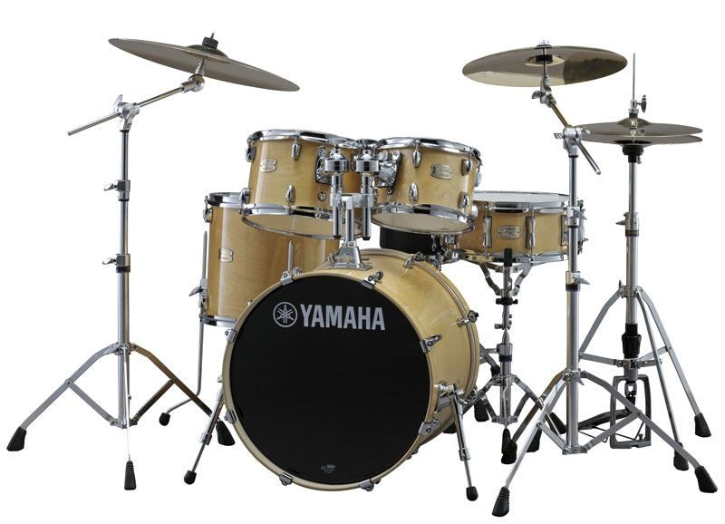 Yamaha SBP2F5 NW HW680W Stage Custom Birch Batería Acústica con Herrajes Natural 1