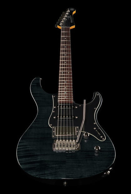 Yamaha Pacifica 612VII FM TBL Guitarra Eléctrica Translucent Black 14