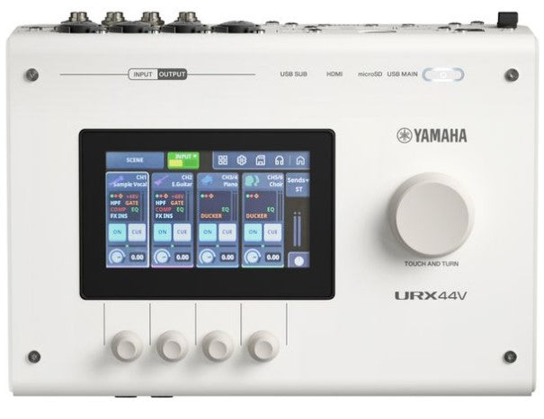 Yamaha URX44VW Interfaz de Audio USB C Blanca 1