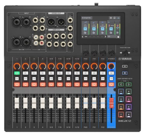 Yamaha MGX12B Mesa de Mezclas 12 Canales Negra 1