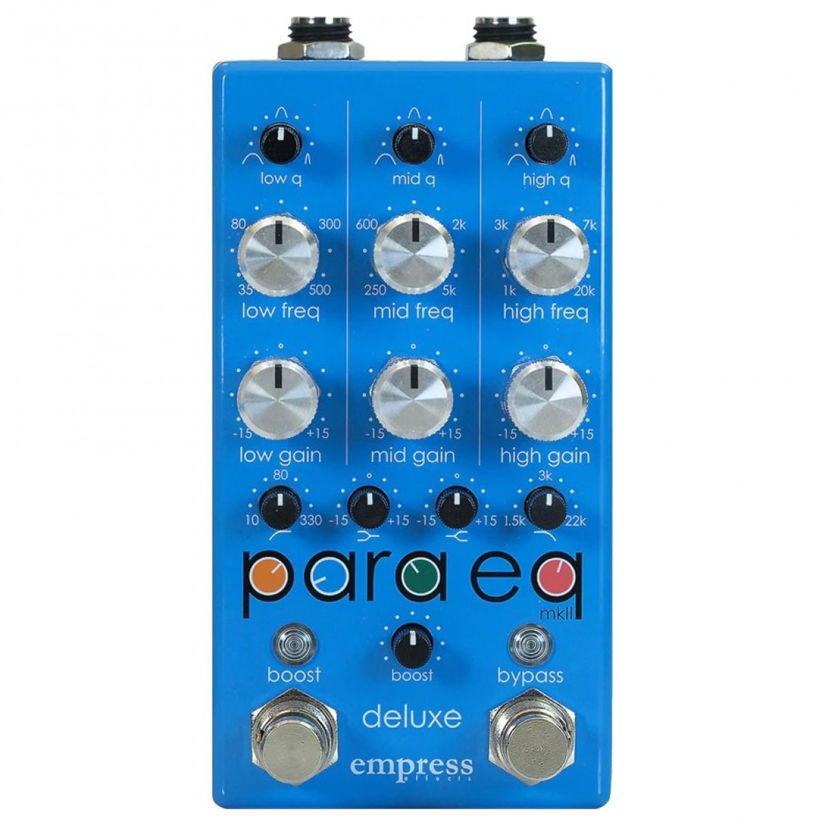 Empress PARAEQ MKII Deluxe Pedal Ecualización Paramétrica 1