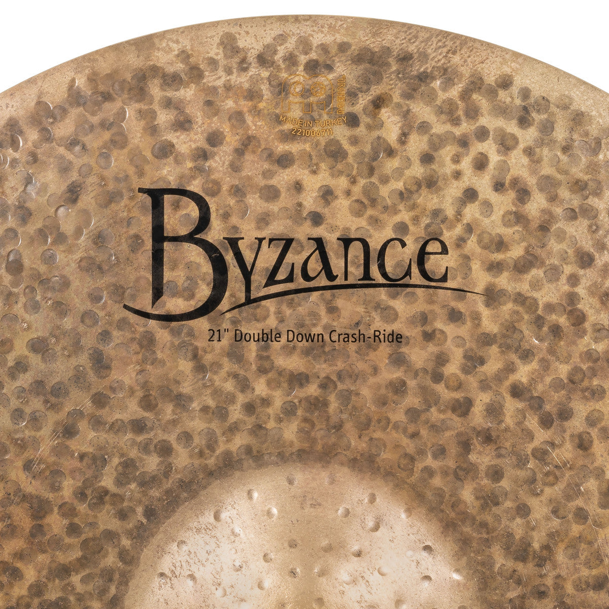 Meinl B21DDCR Byzance Doble Down Crash Ride Halpern 21 Plato Batería 5