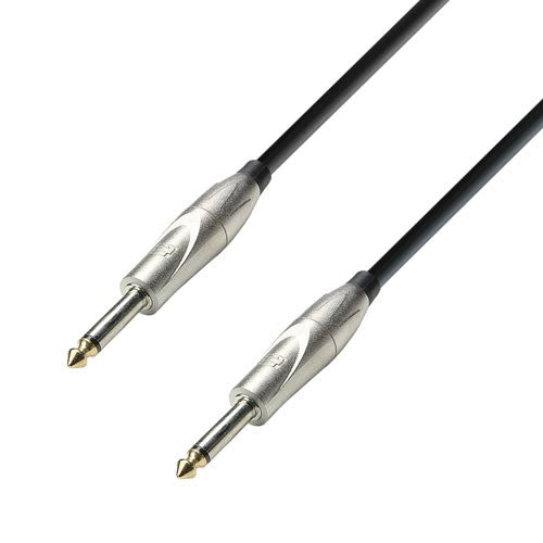 Auvisa Basic K3IPP0300 Cable Instrumento 6.3 mm Jack Mono To 6.3 mm Jack Mono 3 Metros 1