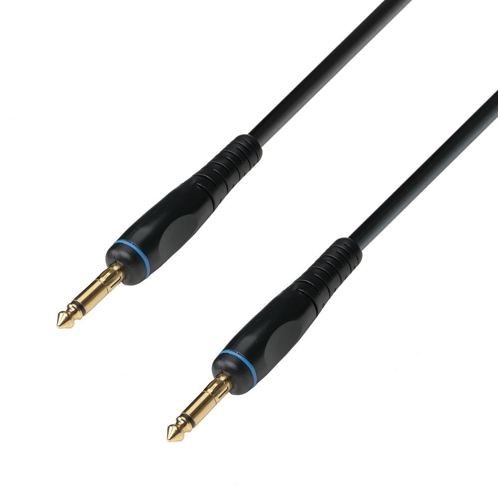 Adam Hall K3IPP0600P Cable Instrumento 6.3 mm Jack Mono a 6.3 mm Jack Mono 6 Metros. 1