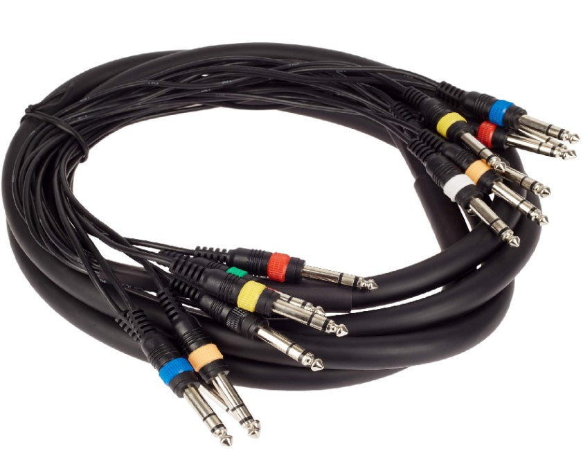 Adam Hall K3L8VV0300 Cable Multicore 8 X Jack Estéreo a 8 X Jack Estéreo 3 Metros 2