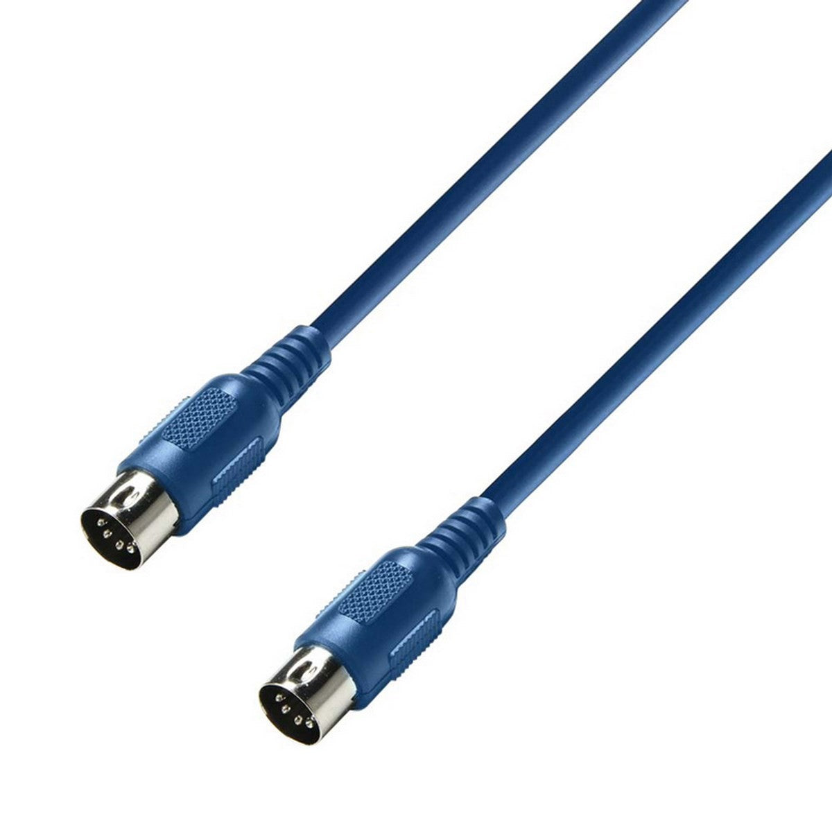 Adam Hall K3MIDI0075BLU Cable Midi 75cm Azul 1