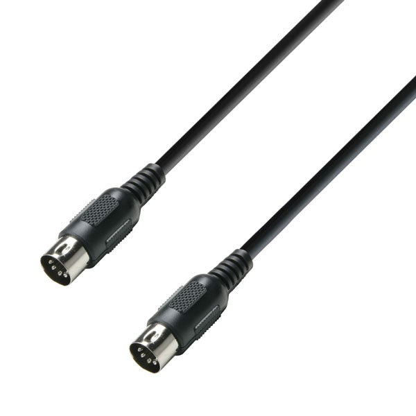 Adam Hall K3MIDI0300BLK Cable Midi 3 Metros Negro 1