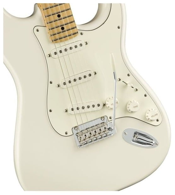 Fender Player Stratocaster MN Guitarra Eléctrica Polar White 4