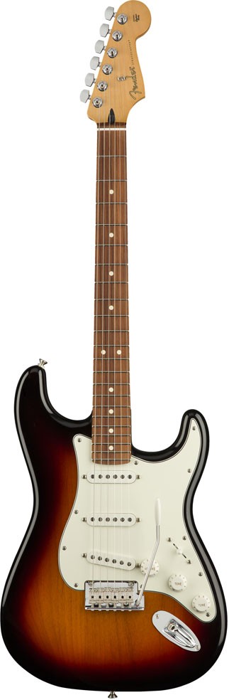 Fender Player Stratocaster PF Guitarra Eléctrica 3 Colores Sunburst 1