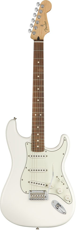 Fender Player Stratocaster PF Guitarra Eléctrica Polar White 1