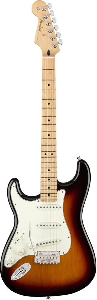 Fender Player Stratocaster LH MN Guitarra Eléctrica Zurdos 3 Colores Sunburst 1