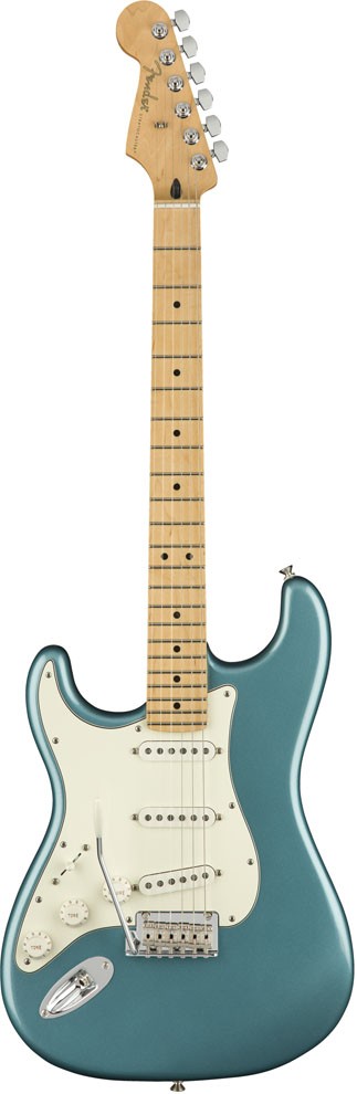 Fender Player Stratocaster LH MN Guitarra Eléctrica Zurdos Tidepool 1