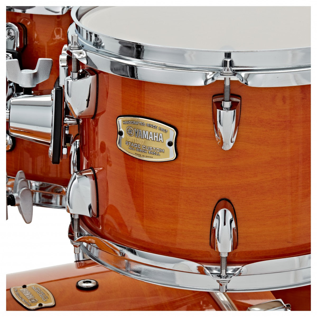 Yamaha SBP2F5 HA Stage Custom Birch Batería Acústica Honey Amber 7