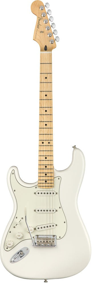 Fender Player Stratocaster LH MN Guitarra Eléctrica Zurdos Polar White 1