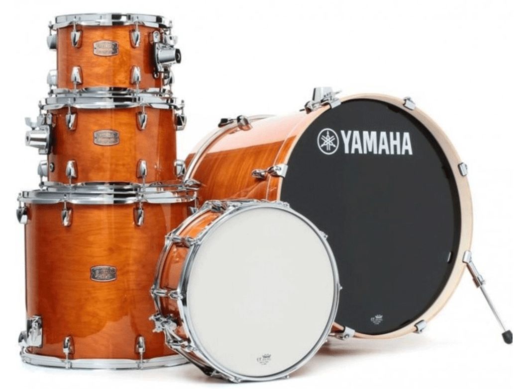 Yamaha SBP0F5 HA Stage Custom Birch Batería Acústica Honey Amber 11