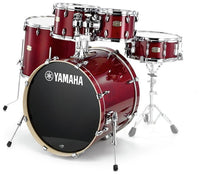 Yamaha SBP0F5 CR Stage Custom Birch Batería Acústica Cranberry Red 3