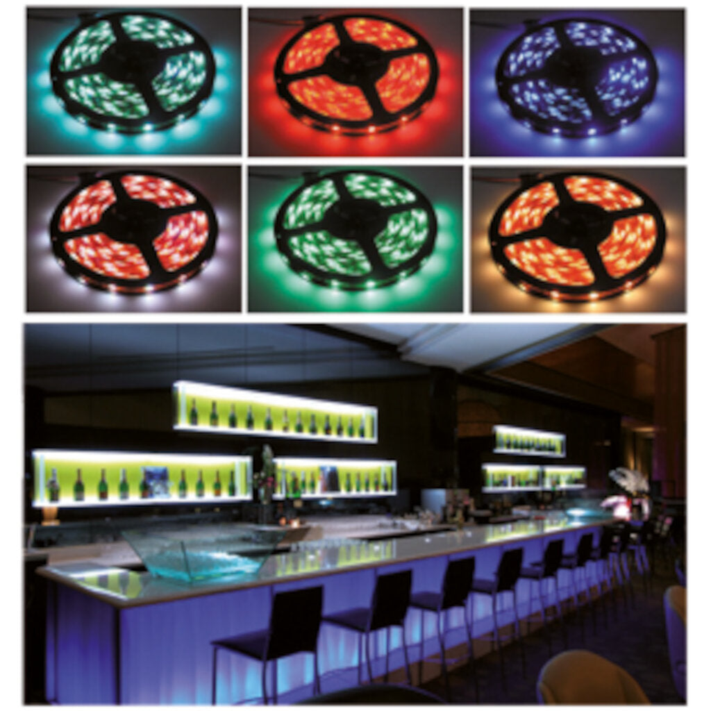 Ibiza Light LLS500RGB-Pack Pack de Tira Luminosa Flexible de Led Multicolor 5 Metros 2