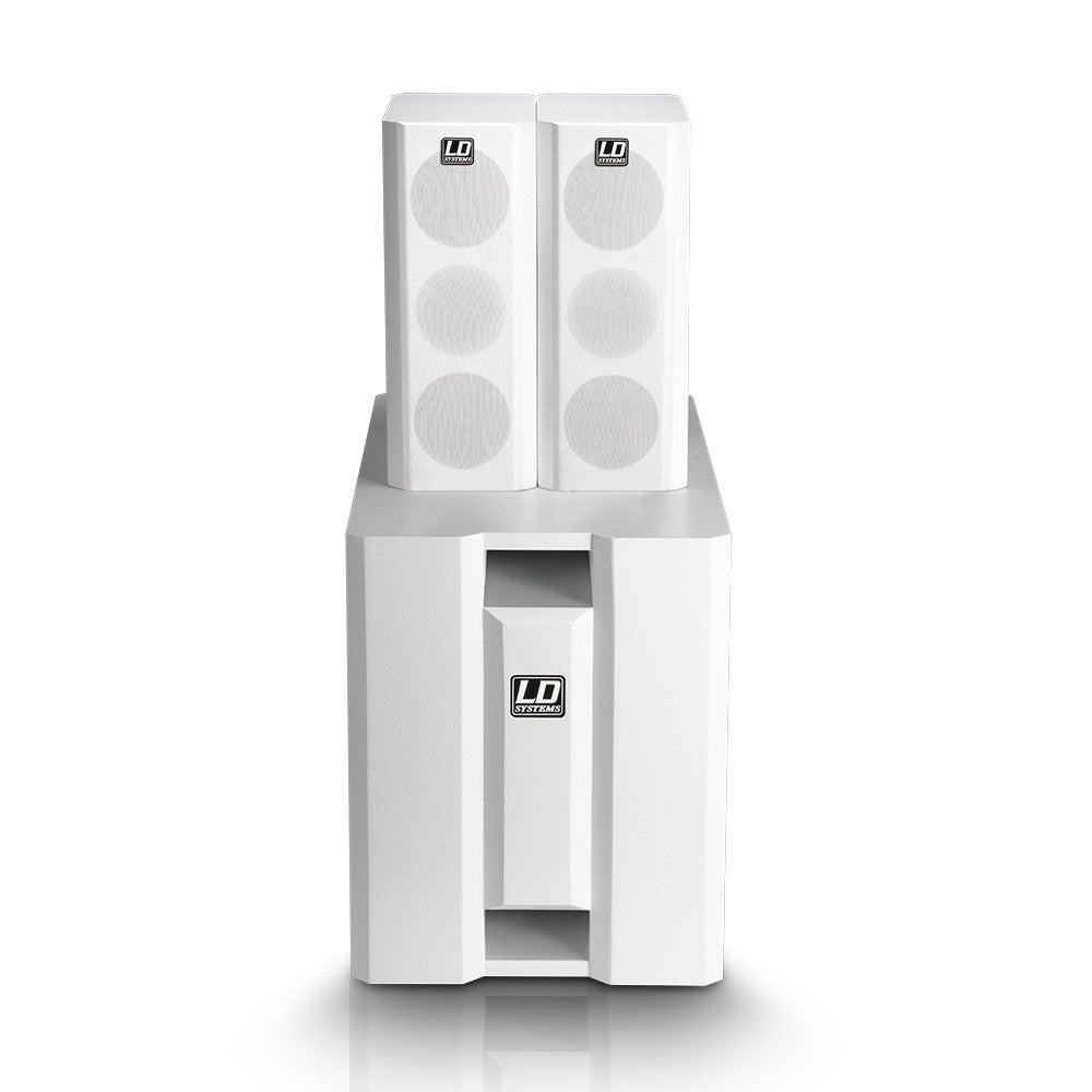 LD Systems DAVE 8 XS W Sistema Multimedia Portátil Blanco 2