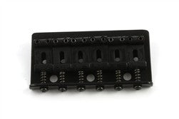 All Parts SB0100003 Non-Tremolo Steel Bridge for Strat Black Plated 1