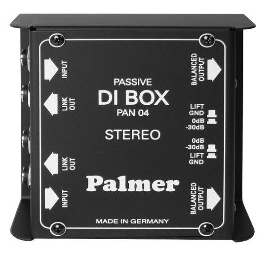 Palmer PRO PAN04 Caja de Inyección Directa Pasiva 2 Canales 1