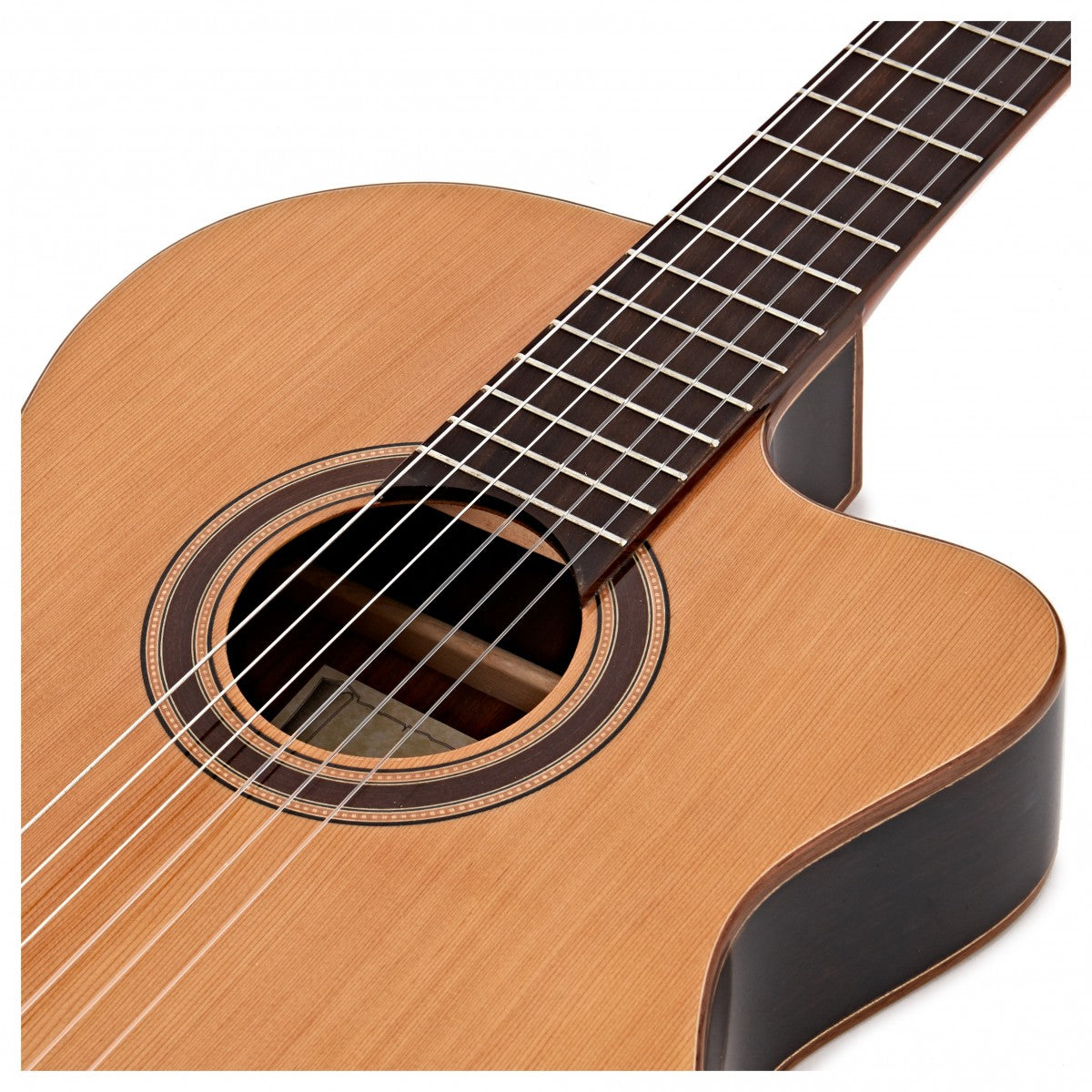 Admira Virtuoso ECT Guitarra Española Electrificada Cuerpo Estrecho 6