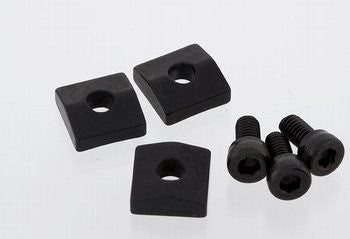 All Parts BP0116003 Nut Blocks (3) for Floyd Rose or Schaller Locking Nuts Black 1