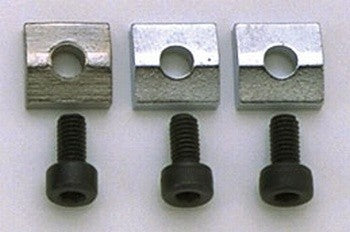 All Parts BP0116010 Nut Blocks (3) Floyd Rose or Schaller Locking Nuts Chrome 1