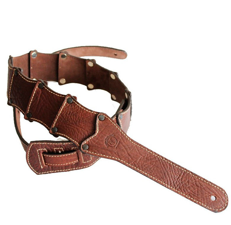 Bourbon Strap Tarkus Bufalo Leather Correa Guitarra 1