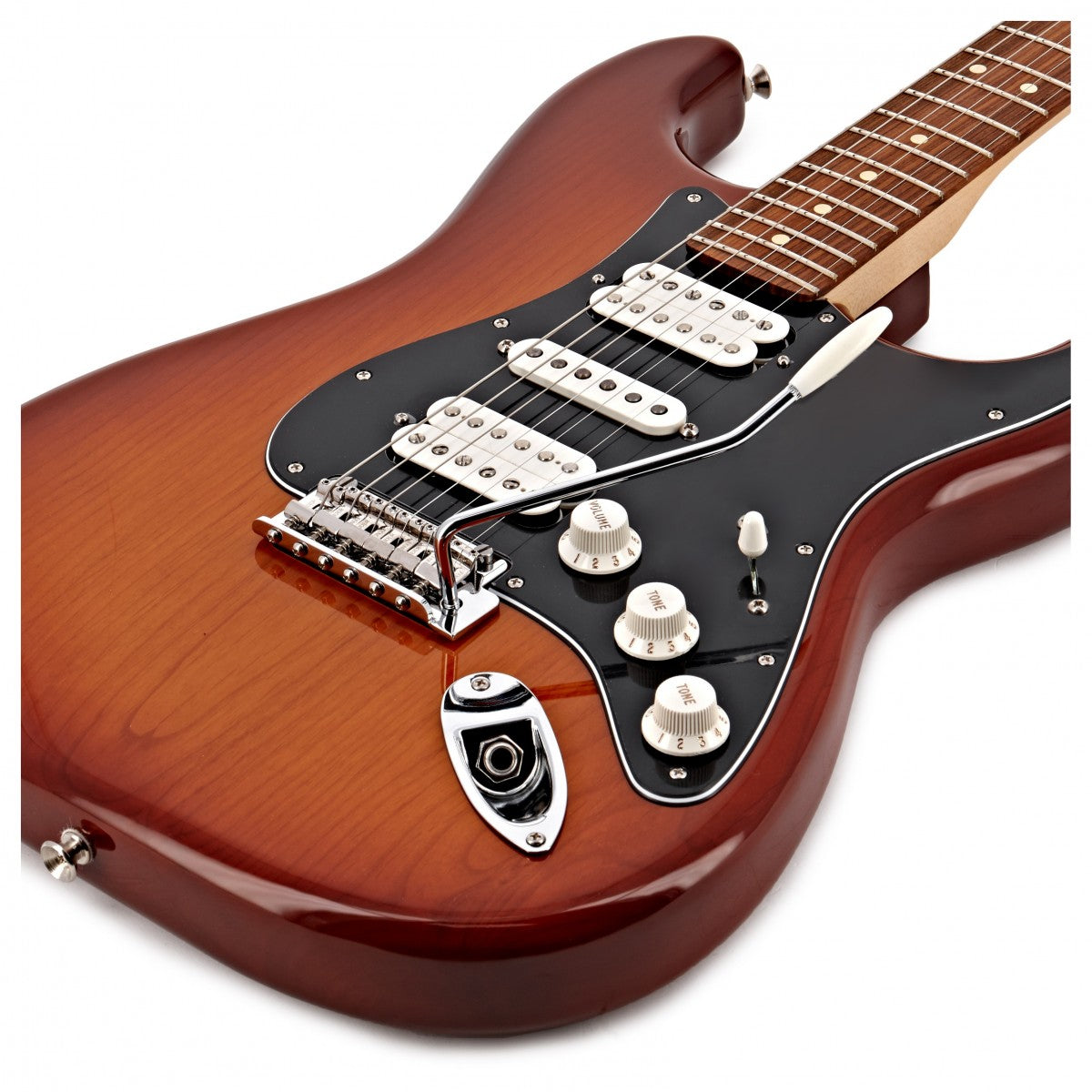 Fender Player Stratocaster HSH PF Guitarra Eléctrica Tobacco Burst 10