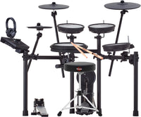 Roland -Pack- TD17KV2 Batería Electrónica+ Pedal Bombo+ Asiento+ Auriculares y Baquetas 1