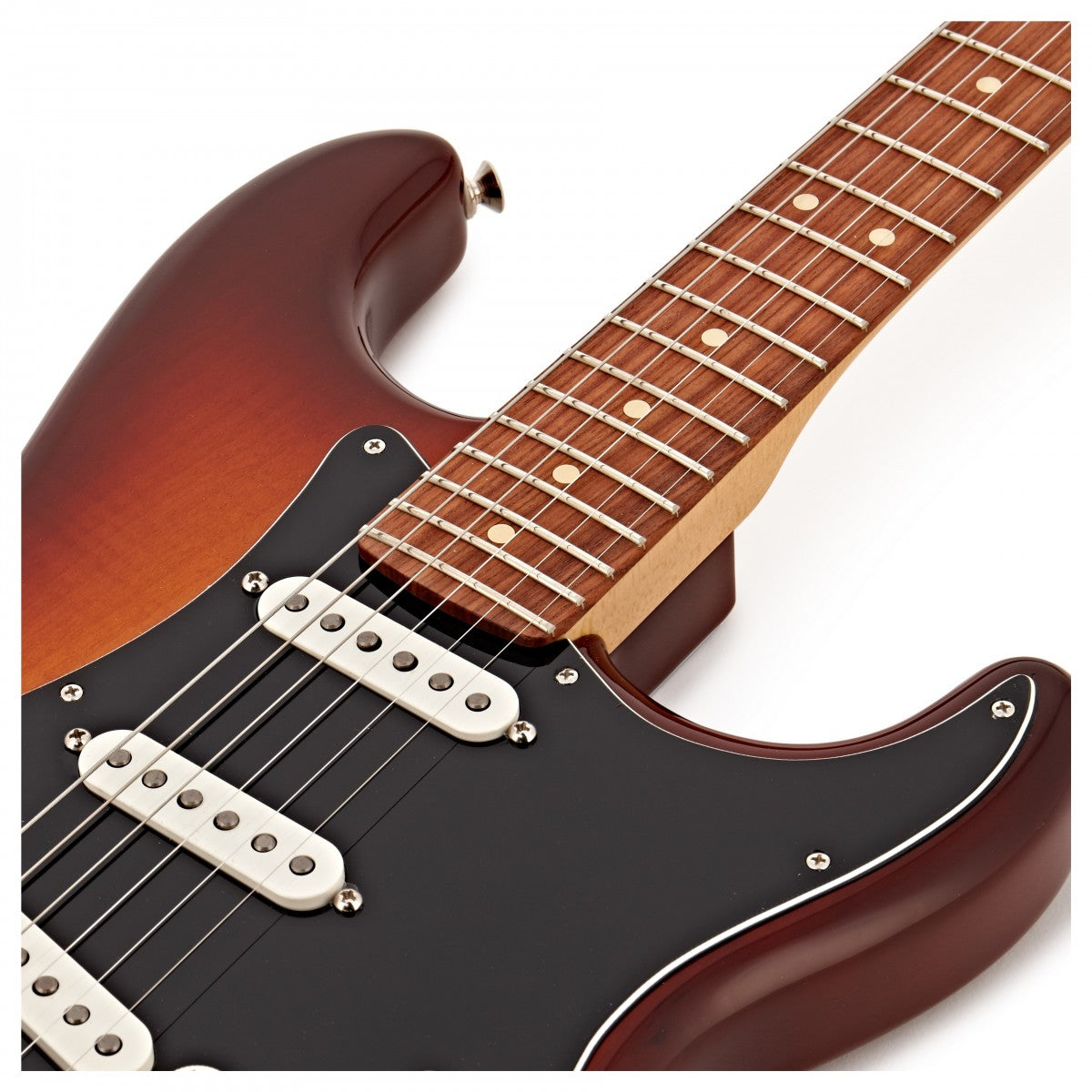 Fender Player Stratocaster Plus Top PF Guitarra Eléctrica Tobacco Burst 11