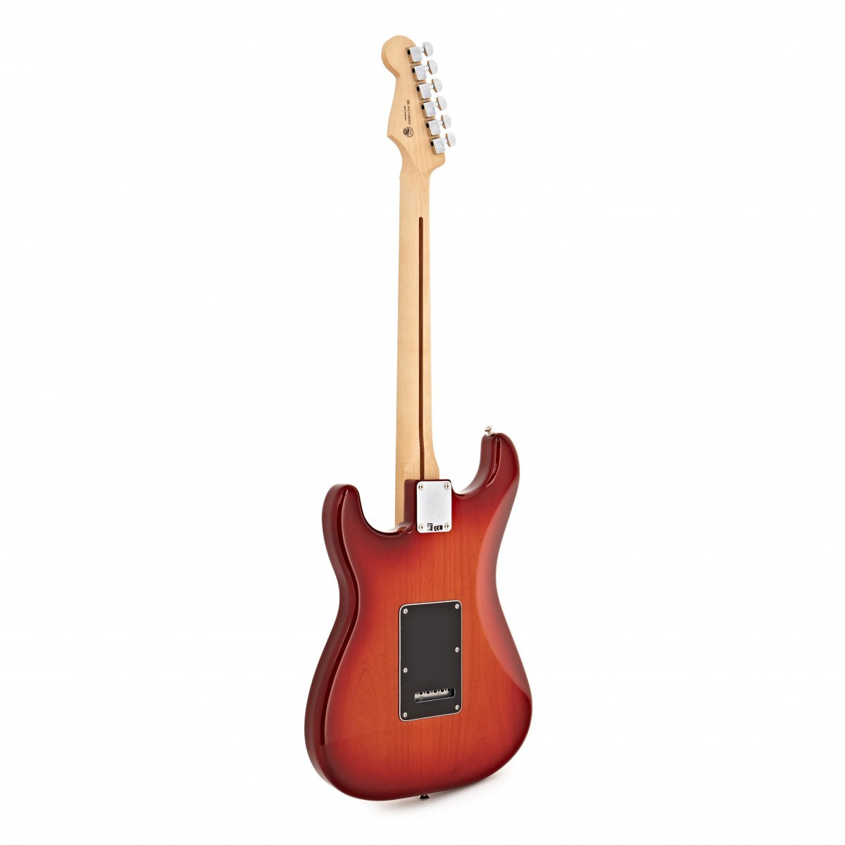 Fender Player Stratocaster HSS Plus Top MN Guitarra Eléctrica Aged Cherry Burst 8