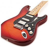 Fender Player Stratocaster HSS Plus Top MN Guitarra Eléctrica Aged Cherry Burst 10