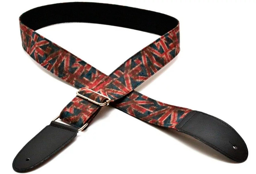 Bourbon Strap Dirty England Textile Correa Guitarra 1