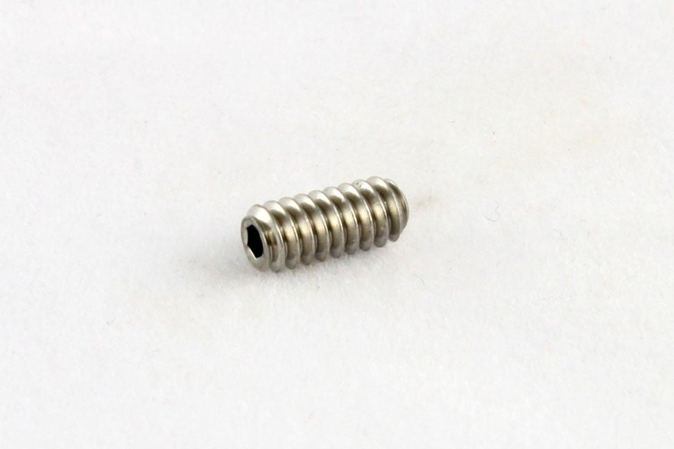 All Parts GS3382005 Bridge Height Screws for Bass or Tguitar Hex Head Stainless 6 - 32 X 1/4 1